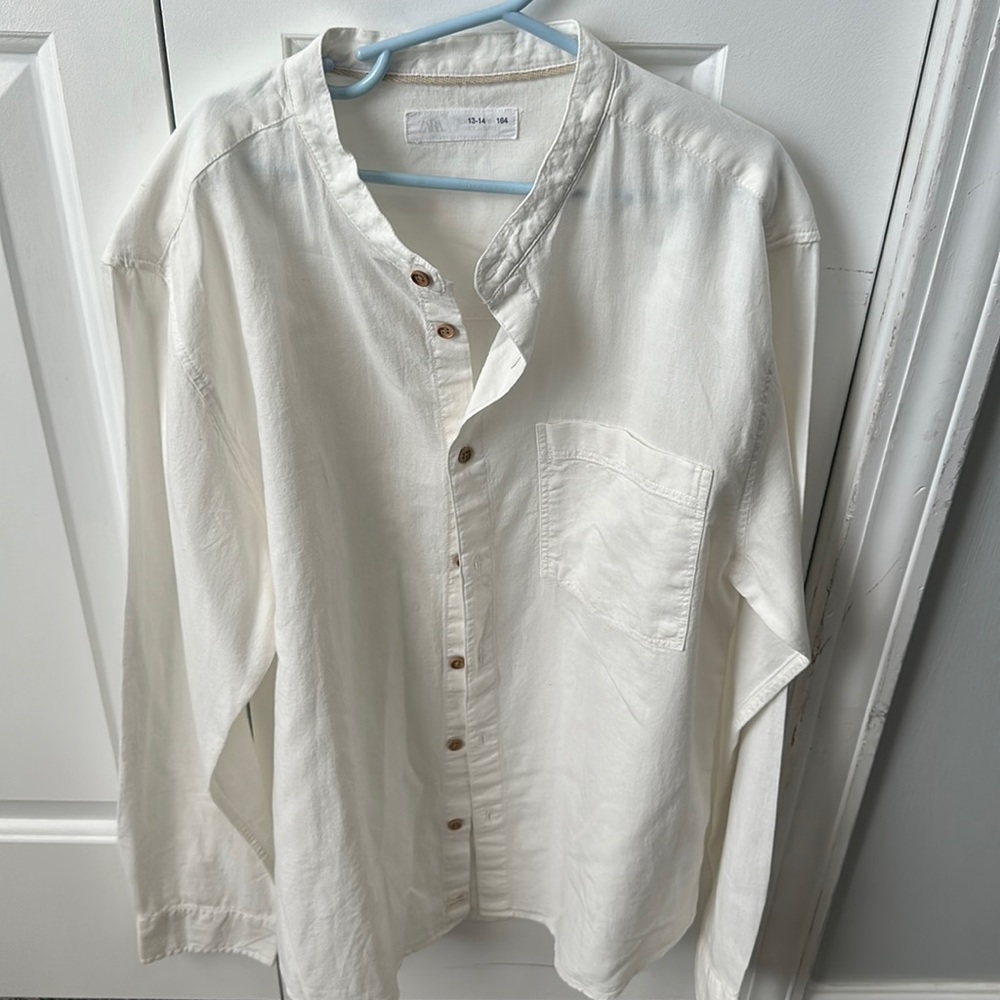 Boys Zara Button Up